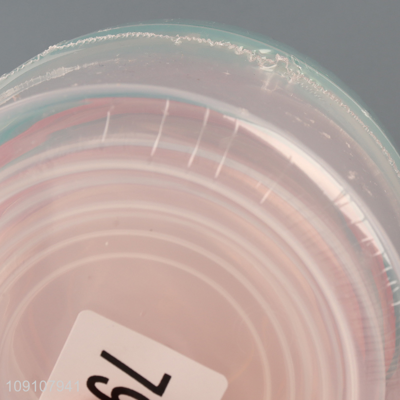 Hot Selling 4 Pieces Plastic Food Storage Containers Meal Prep Containers Set