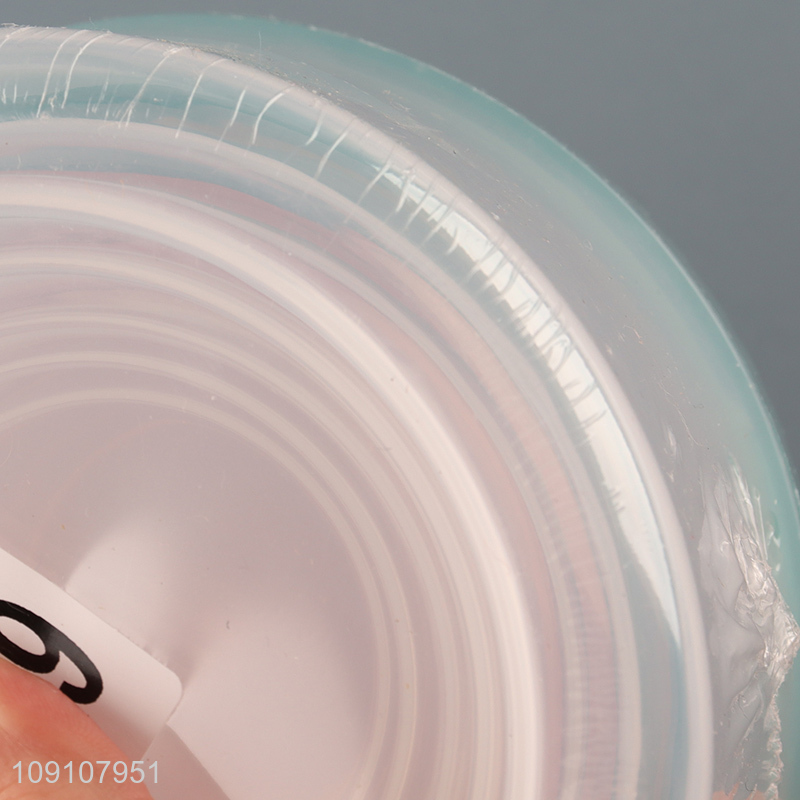 New Arrival 5 Pieces Reusable Leakproof Plastic Food Storage Containers Set