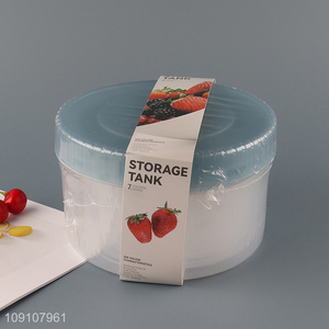 Good Quality 7 Pieces Food Storage Containers Plastic Meal Prep Containers