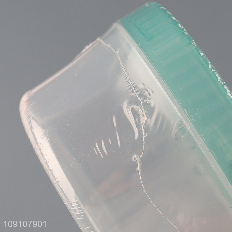 Wholesale Round Food Grade Plastic Cereal Food Storage Container with Lid