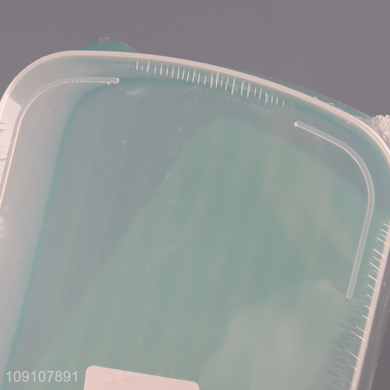 Good Quality Rectangular BPA Free Plastic Food Storage Container with Lid