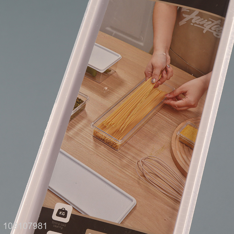 Factory Supply Plastic Refrigerator Food Storage Container Meal Prep Container