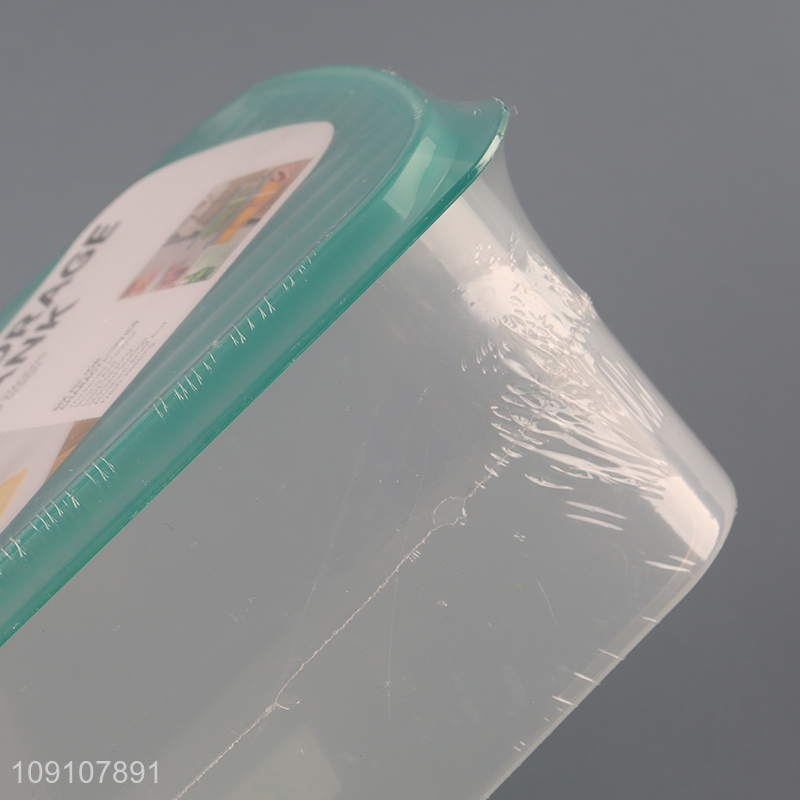 Good Quality Rectangular BPA Free Plastic Food Storage Container with Lid