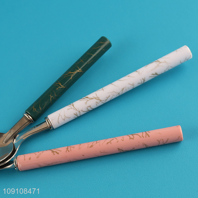 Wholesale 4 Pieces Stainless Steel Flatware Cutlery Set for Home Hotel Restaurant