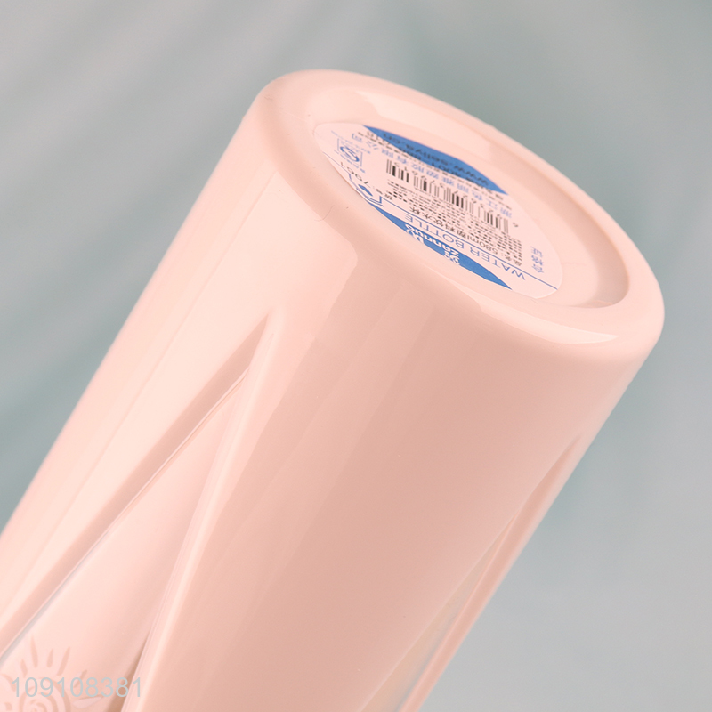 Wholesale Anti-Scald Plastic Water Bottle with Silicone Straw & Handle