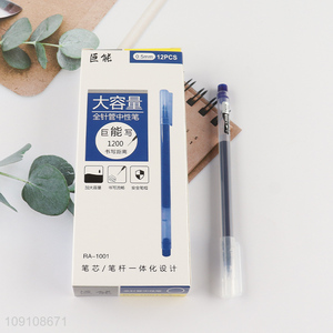 Good Quality 0.5mm Blue Ink Gel Pens Quick Dry Gel Pens for Office School