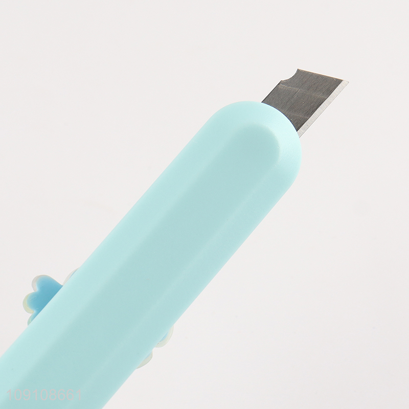 Factory Price Cute Box Cutter Utility Knife School Office Supplies