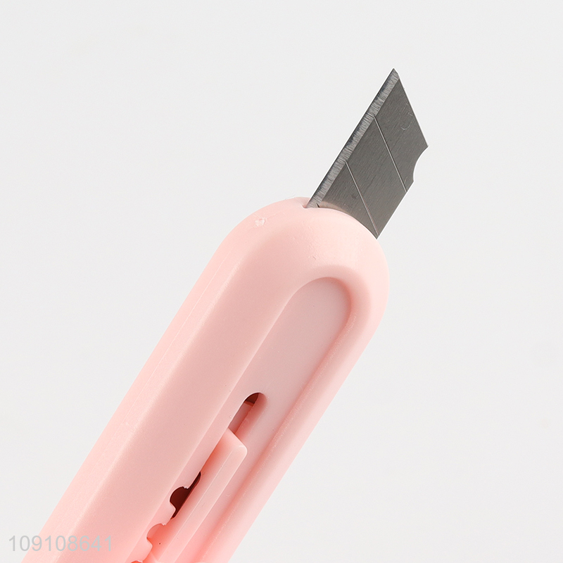 High Quality Cute Utility Knife Retractable Box Cutter for Home Office
