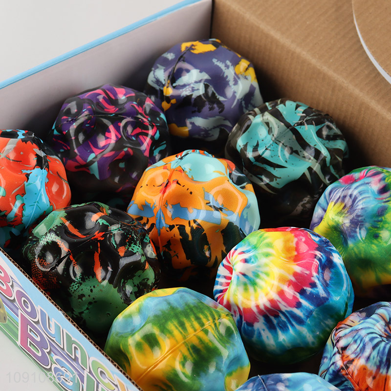 Online Wholesale Solid Bouncy Ball PU Bouncy Balls for Kids Toddlers