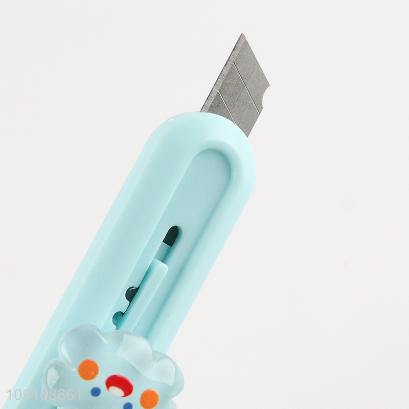 Factory Price Cute Box Cutter Utility Knife School Office Supplies