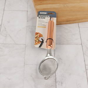 Online Wholesale Fine Mesh Tea Strainer Stainless Steel Sieves for Kitchen