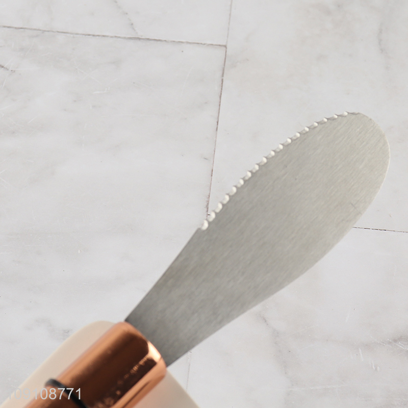 Factory Supply Stainless Steel Cheese Butter Knife Spreader Cheese Tools