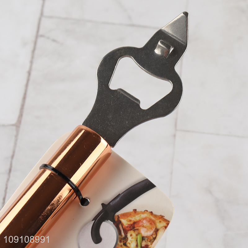 High Quality Multipurpose Stainless Steel Bottle & Can Opener for Kitchen Bar