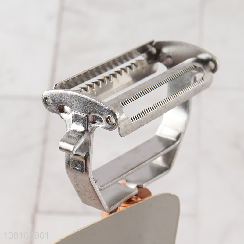 New Product Multi-Purpose Ultra Sharp Stainless Steel Vegetable Fruit Peeler