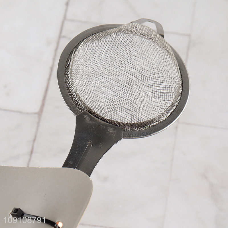 Online Wholesale Fine Mesh Tea Strainer Stainless Steel Sieves for Kitchen