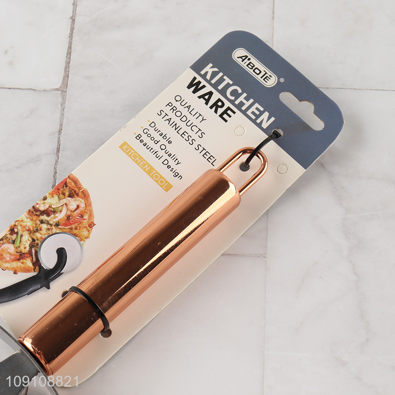 Hot Selling Stainless Steel Double Pizza Cutter Wheel Pastry Wheel