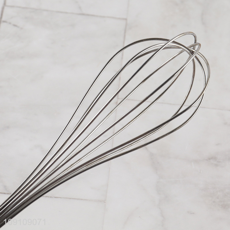 Factory Price Stainless Steel Balloon Egg Whisk Manual Mixer Blender