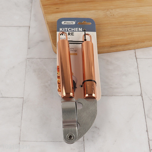 Wholesale Heavy Duty Stainless Steel Garlic Press Garlic Mincer Tool