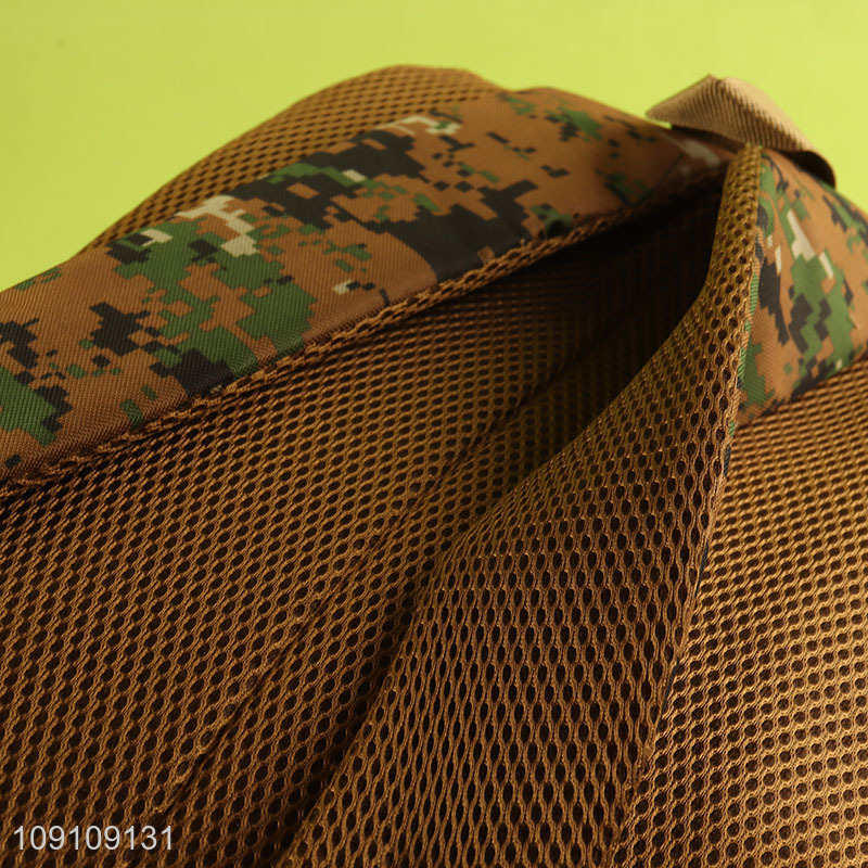 Low price portable lightweight camouflage bag backpack sports backpack