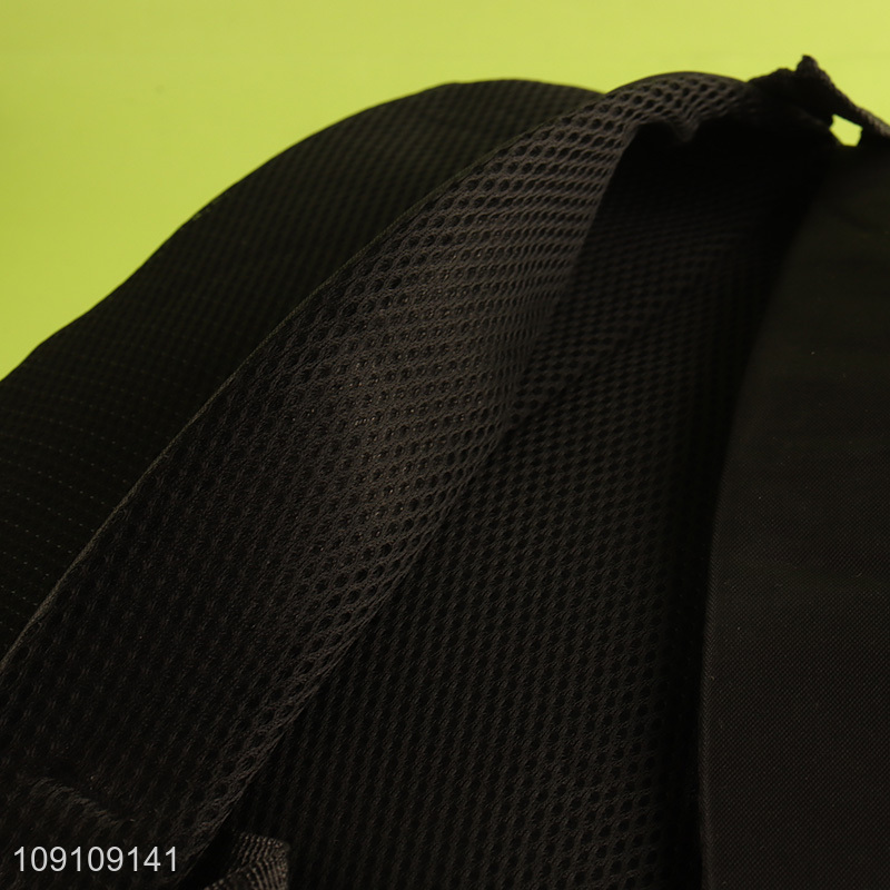 Most popular black portable causal sports backpack laptop backpack