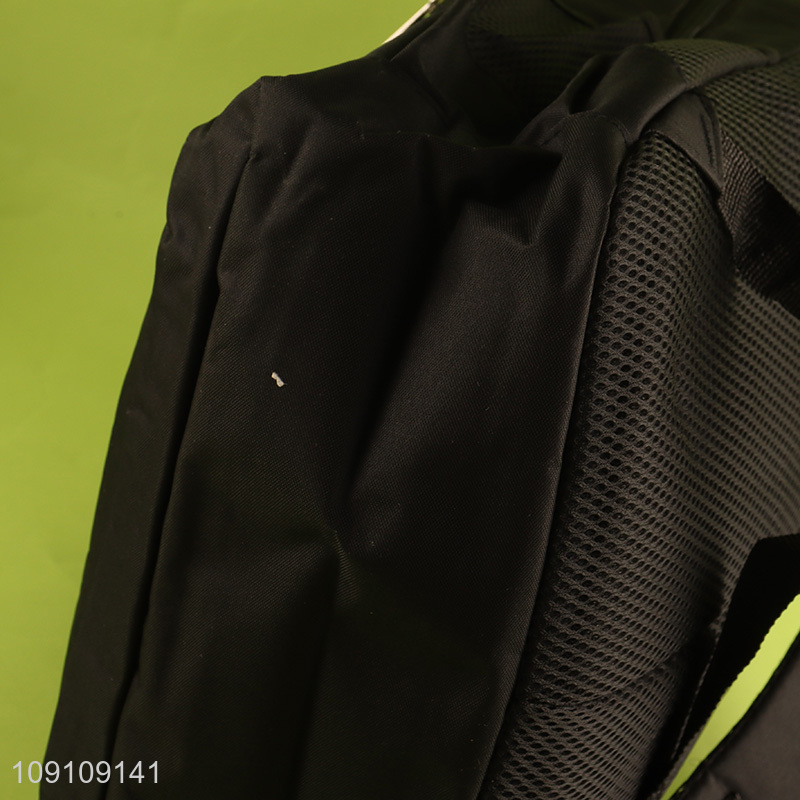 Most popular black portable causal sports backpack laptop backpack