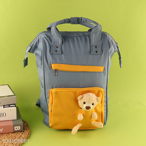 Hot selling portable mummy maternity baby diaper nappy bag wholesale