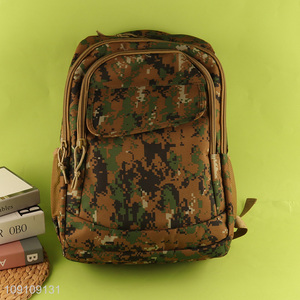 Low price portable lightweight camouflage bag backpack sports backpack