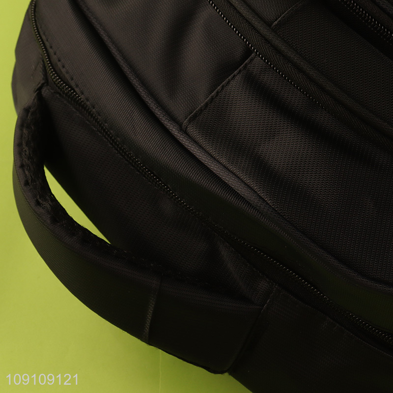 Top selling black portable casual sports backpack laptop bag wholesale