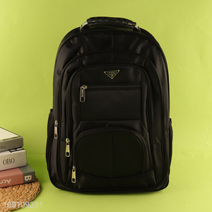 New arrival black USB charging causal sports backpack laptop backpack