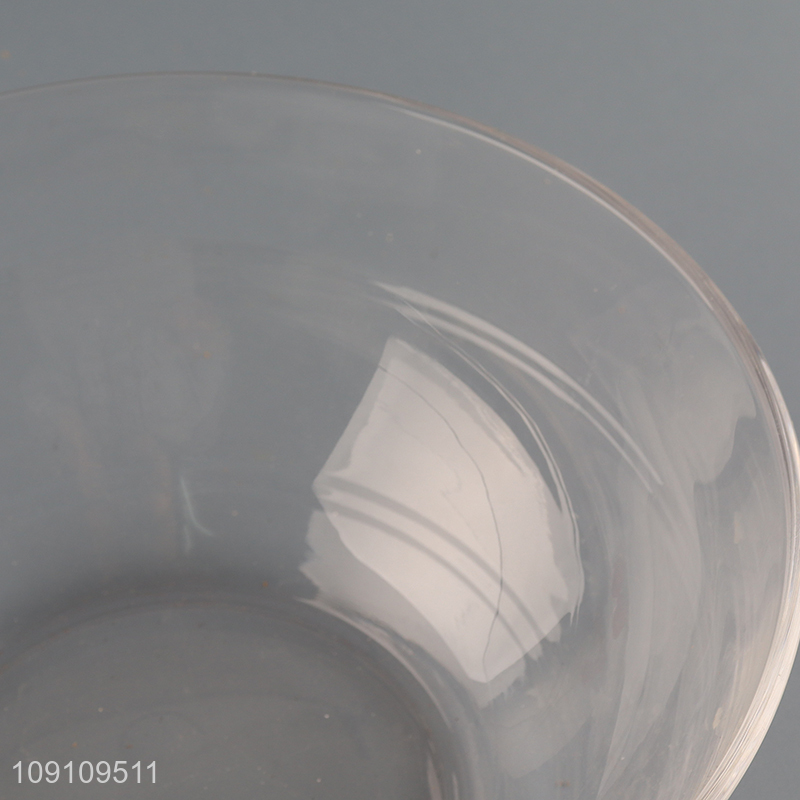 Good selling clear glass salad bowl food container bowl wholesale