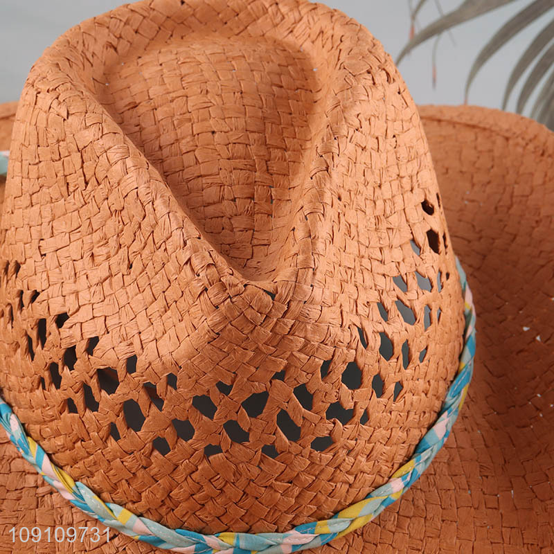 Popular products breathable summer straw hat sun hat for sale