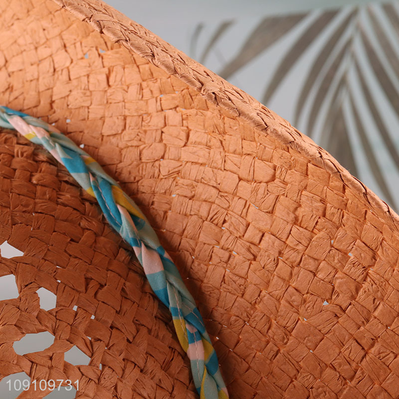 Popular products breathable summer straw hat sun hat for sale