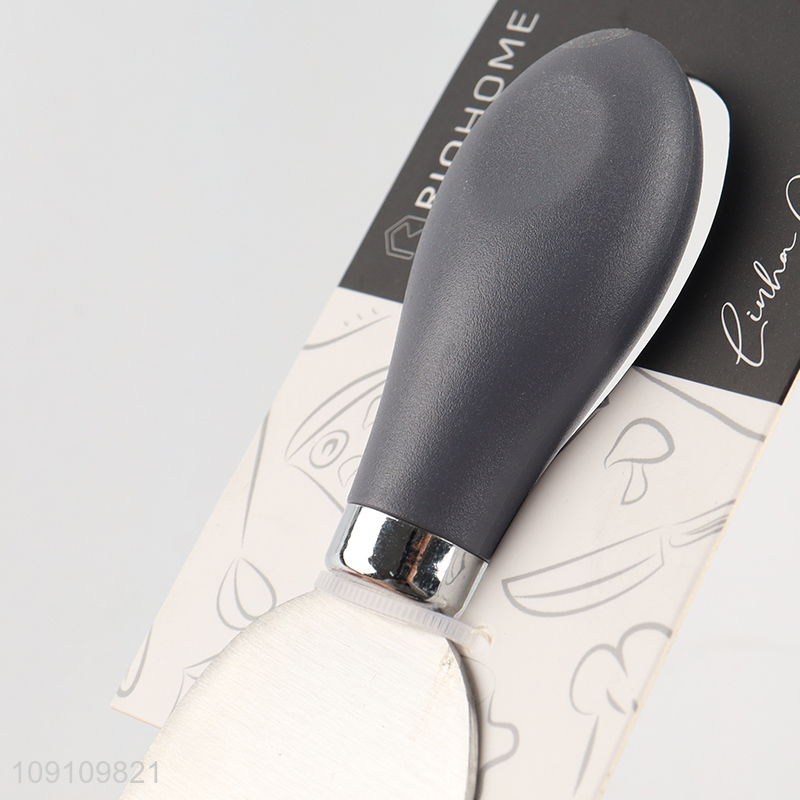 Factory Supply Stainless Steel Cheese Shovel Cheese Knife with Plastic Handle