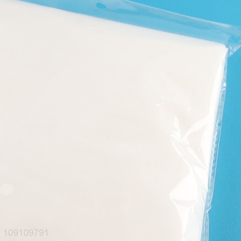 Wholesale White Reusable EVA Raincoat Rain Ponchos for Men Women