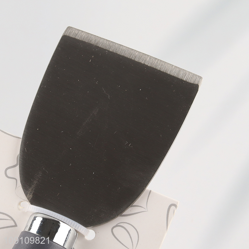 Factory Supply Stainless Steel Cheese Shovel Cheese Knife with Plastic Handle