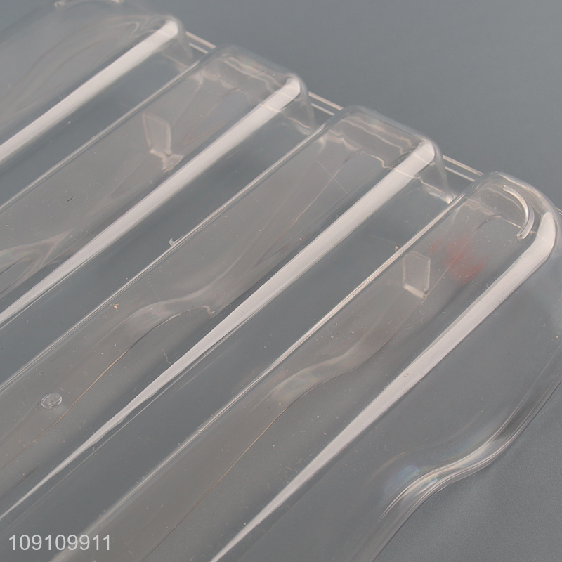 China products clear plastic home tableware storage box for sale