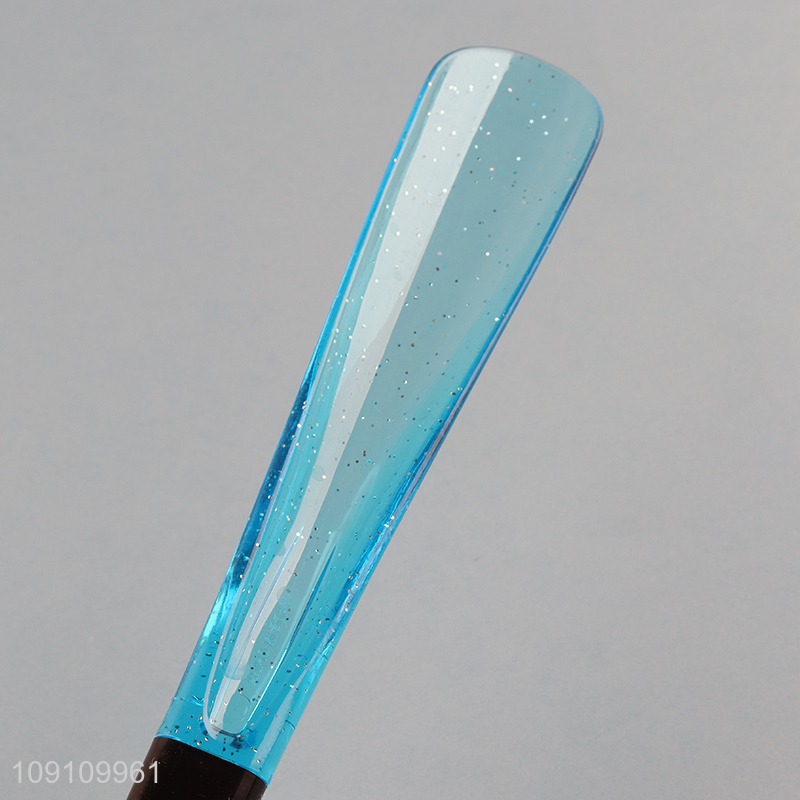 Good selling multicolor plastic shoes accessories shoes horns