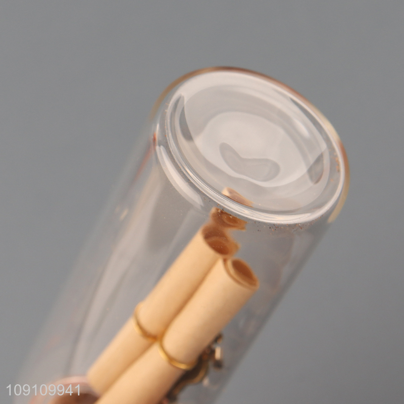 China wholesale glass drift bottle wishing bottle for gifts