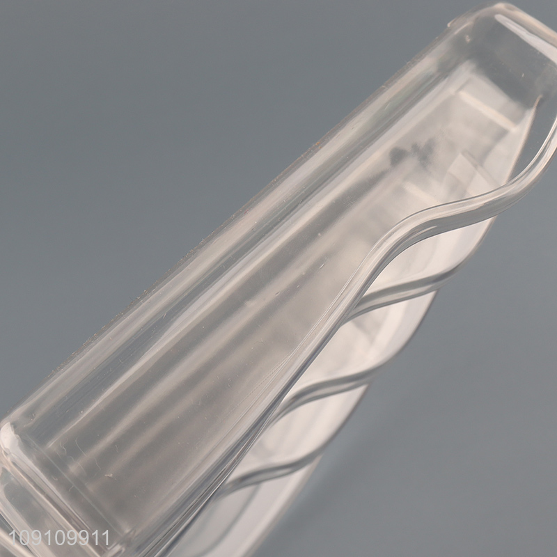 China products clear plastic home tableware storage box for sale