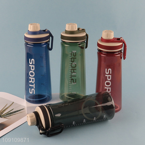 Hot selling multicolor portable sports water bottle drinking bottle