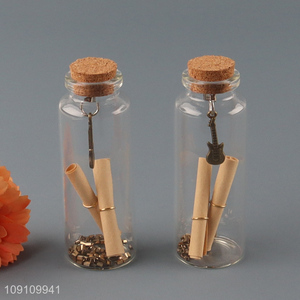 China wholesale glass drift bottle wishing bottle for gifts