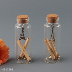 Low price creative drift bottle wishing bottle for glass crafts
