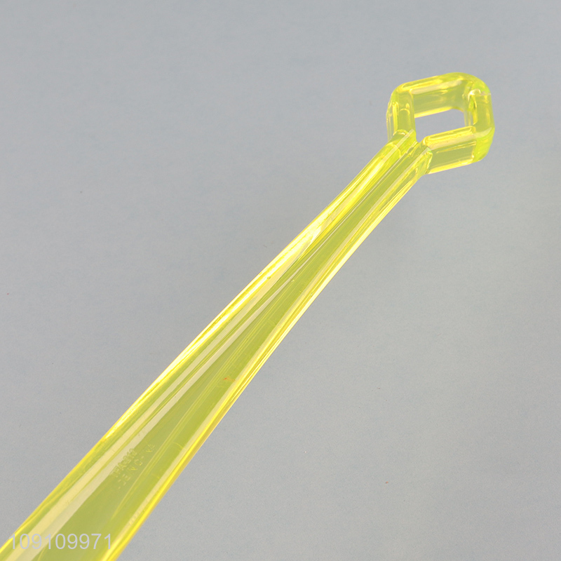 Most popular plastic long handle shoes horns shoes lifter for sale