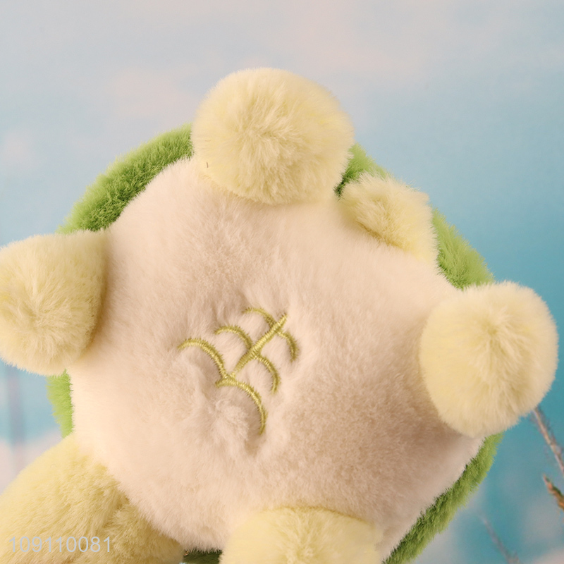 Top selling cute tortoise shape plush pendant keychain wholesale