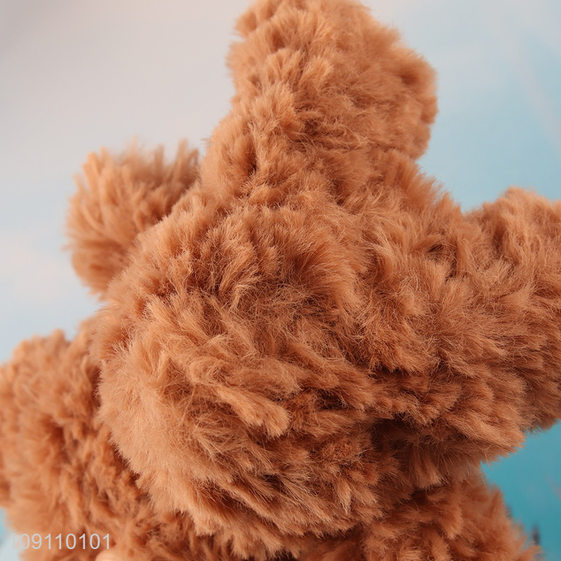 Low price cartoon plush bear pendant keychain for gifts