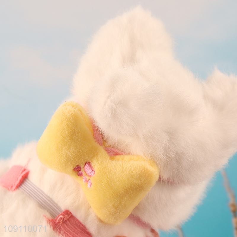 Best selling portable cartoon plush animal pendant keychain wholesale