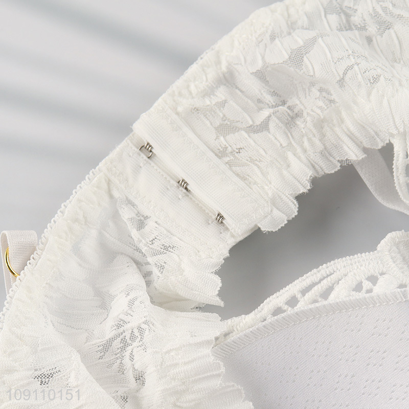 Online Wholesale Padded Lace Tank Top Strap Crop Top for Women