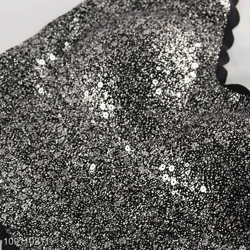 Factory Price Women's Camisole Tops Sparkle Glitter Tank Tops