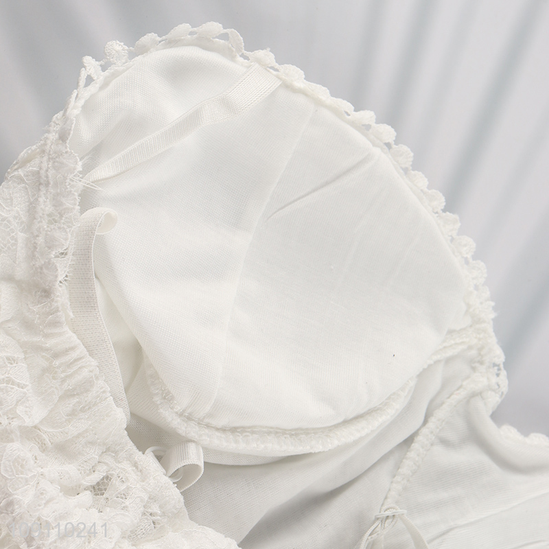 Hot Selling Women's Lace Crop Tops Strap Camisole Tank Tops