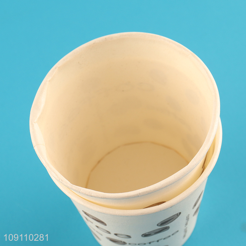 Good Quality 50 Pack Disposable Paper Cups Thick Paper Coffee Cups